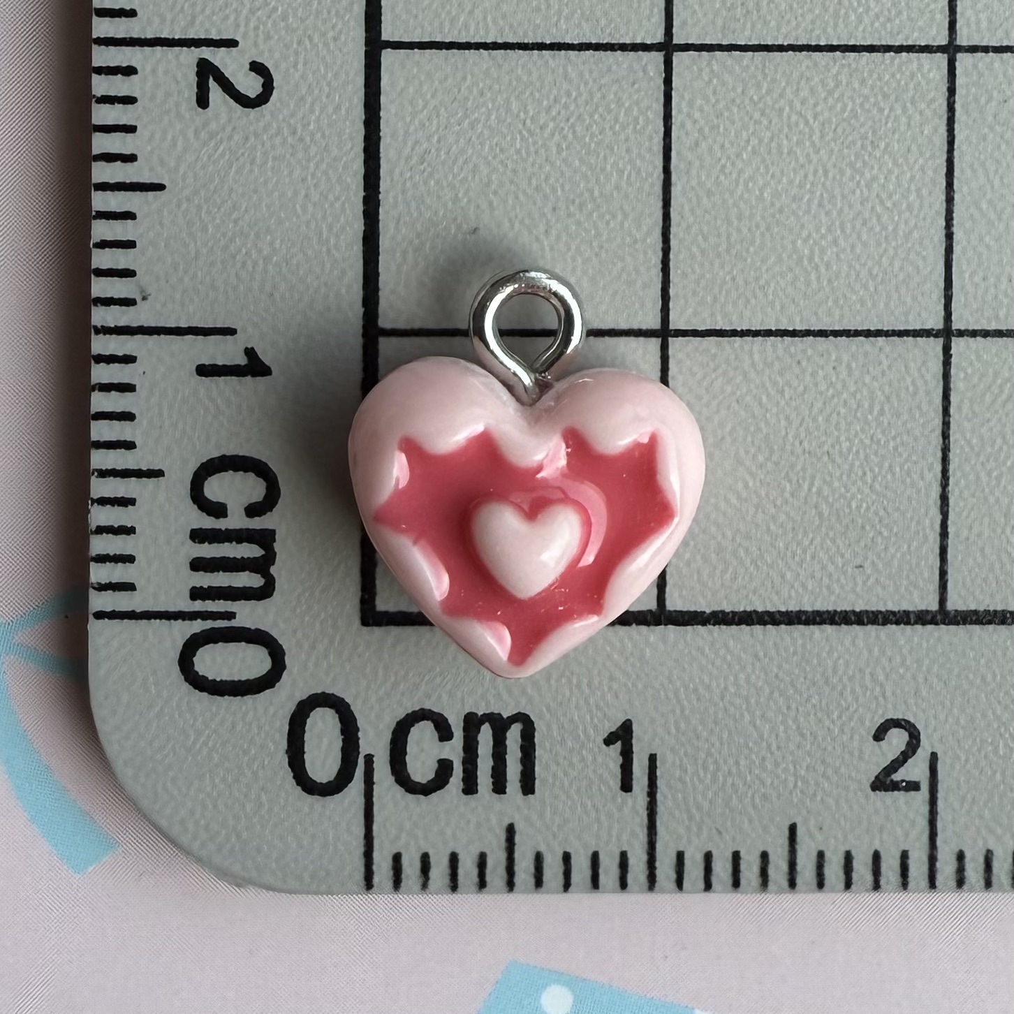 4g Weight Pendant Jewelry Making Type 11 * 13mm Jewelry Making Size DIY Ornament Accessories Classification 1 Piece Quantity Resin Material Heart Shape Pattern All Seasons Season Polished Finish Sweet Style 1 Piece 11 * 13mm Resin Heart Shape Polished Pendant DIY Ornament Accessories 7