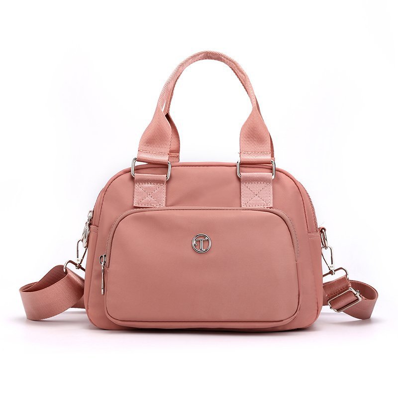 Nuevo bolso de mensajero de un solo hombro, bolso de mensajero, casual de gran capacidad para todo fósforo, bolso de nailon para mujer, mini bolso portátil para mujer