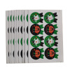 Biscuit bag sticker Pumpkin Ghost avatar braids, non -dry glue sealing stickers 8 stickers/sheet