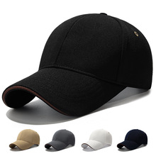精工四季棒球帽高品质复合双层菠萝布硬顶三明治鸭舌帽金属透气眼
