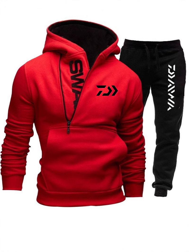 Set with zipper