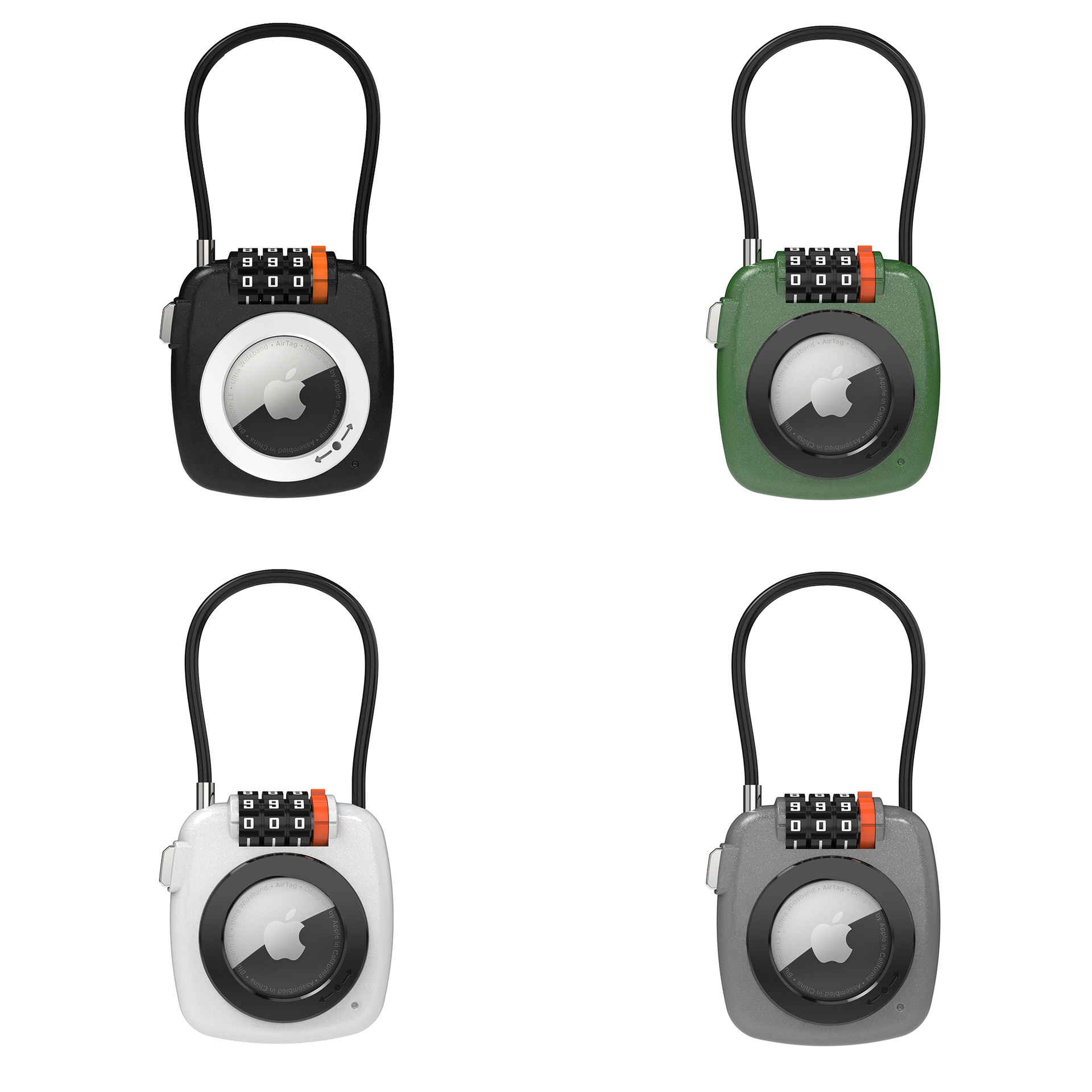 Protección de contraseña para Apple Airtag Cover Airtag Plain Apple Tracker Case Protector