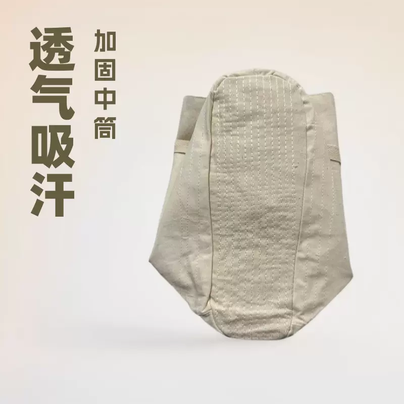 劳保布袜矿工布袜纯棉井下足部矿工耐磨透气吸汗脚后跟加固中筒煤