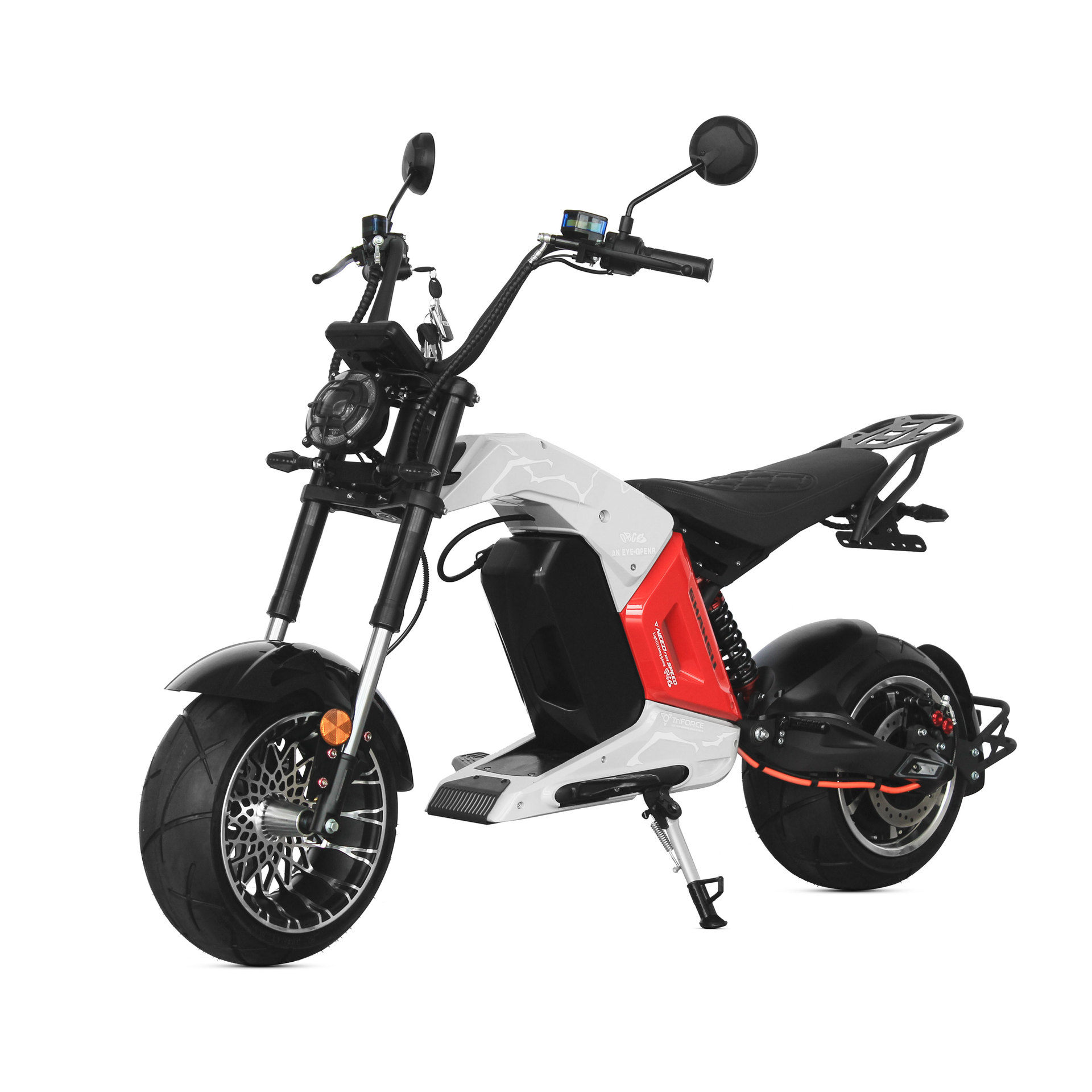Eec Dot Adult Scooter Two-Wheeled Motorcycle Harley Electric Car Hm-8 Cross-Border Overseas Warehouse Straight Hair