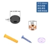 Βζ∇∇∇∇16mm elegant black [price of 8 pieces] βζ∇∇∇∇