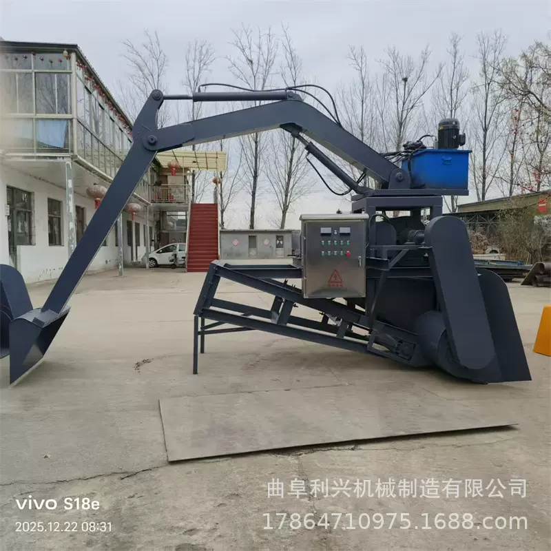 碎石渣碳渣扒料机 皮带式扒料装车设备 螺旋进料沙土石子装车机