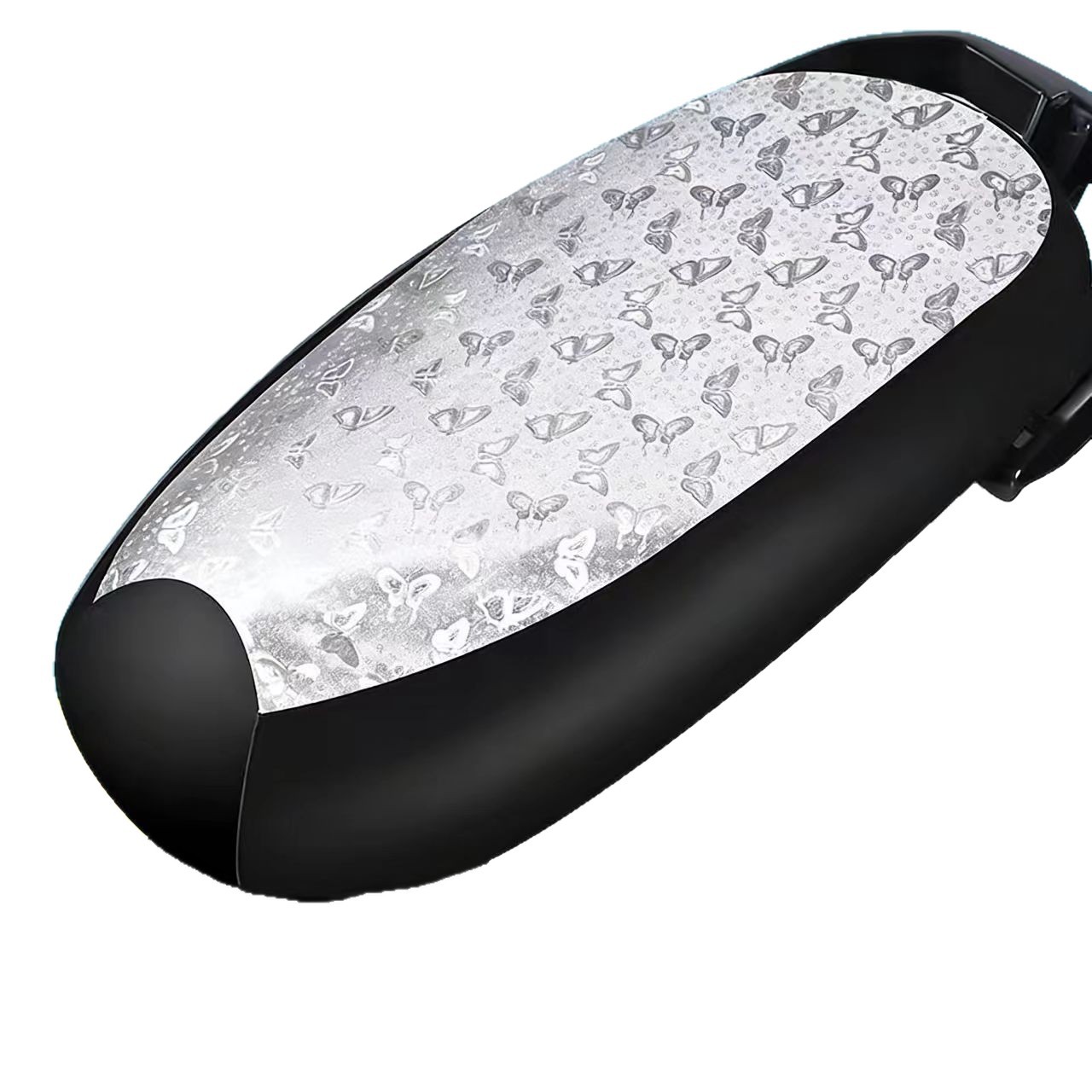 cubierta de asiento eléctrico protector solar impermeable cubierta de cojín protector de aislamiento térmico de verano cubierta de asiento de scooter de batería universal en todas las estaciones