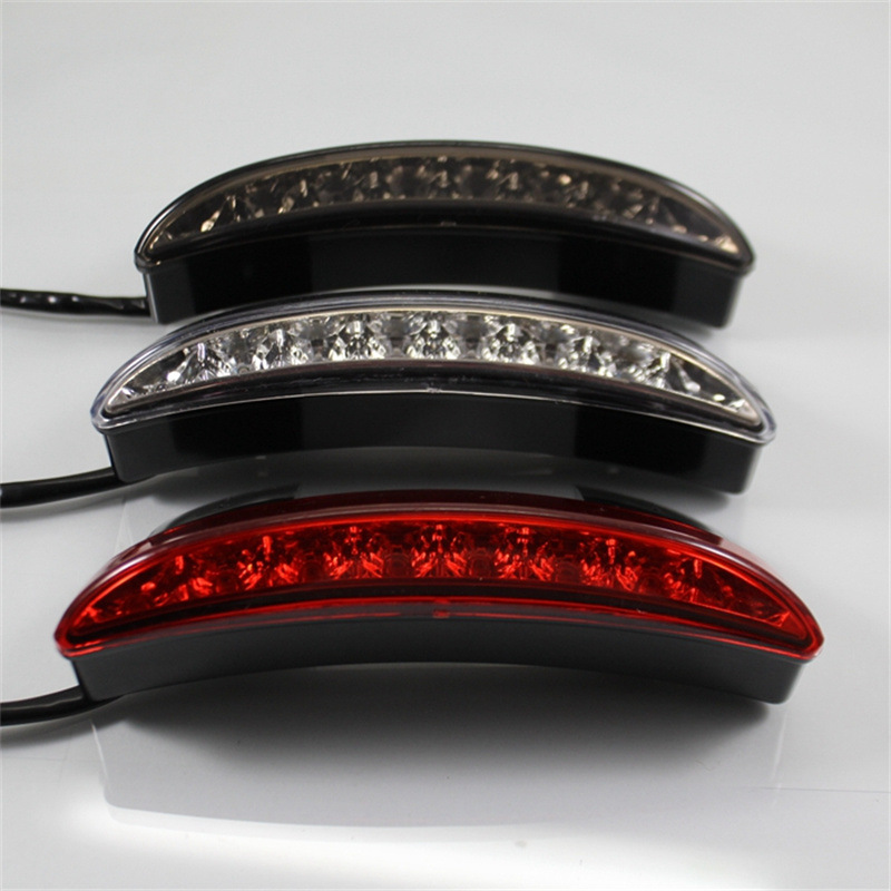Motorcycle Accessories Harley Xl883/1200 Retro Modified Rear Fender Led Tail Light Brake Light Driving Light
