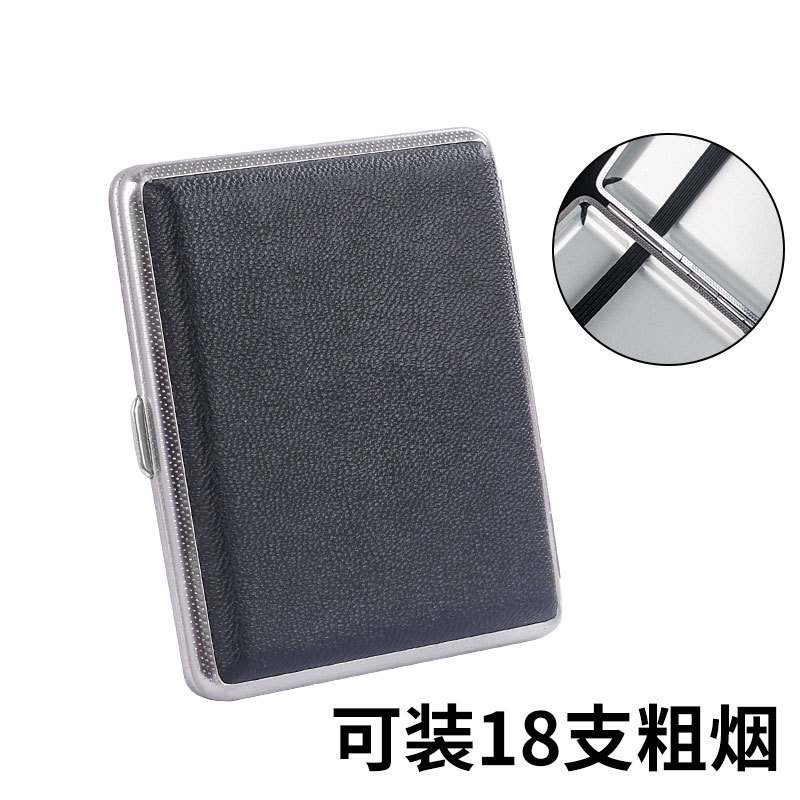 タバコ箱 マルチ仕様 厚手タバコ 12-20本入 レザータバコ箱 メンズ 携帯用 伸縮性 耐圧性 防湿性 コンパクト 禁煙箱|undefined