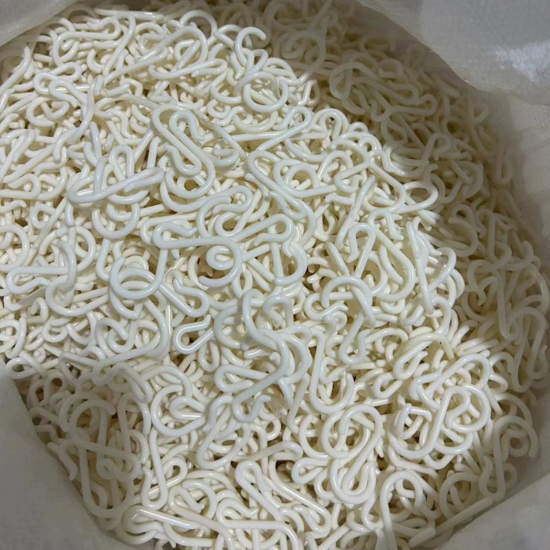 Белая пластиковая крючка S-образная для кухни и дверей, компактная и прочная, 4.91 см