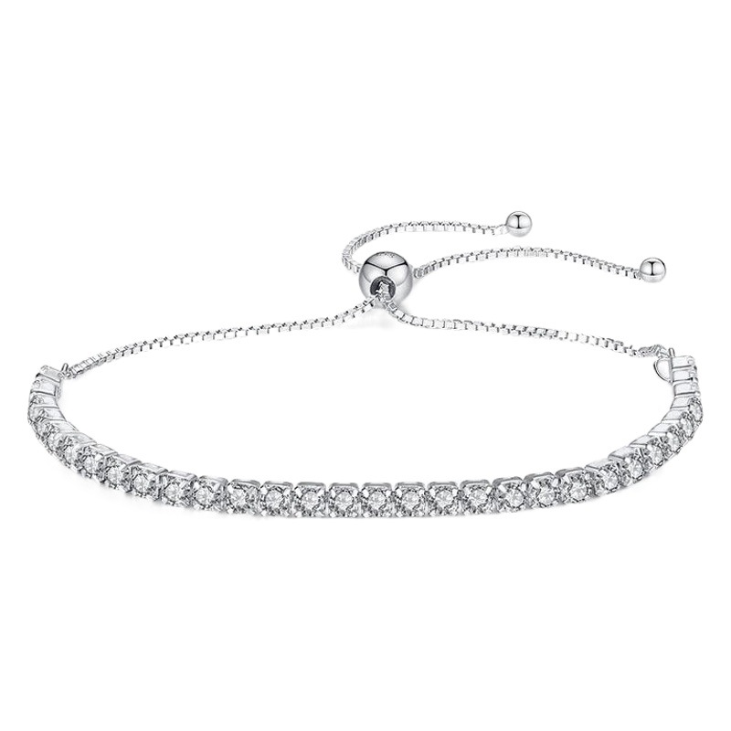 S925 pulsera de plata esterlina novias femeninas frío estilo simple estudiante en nicho diseño pulsera luz lujo ventas directas de la fábrica