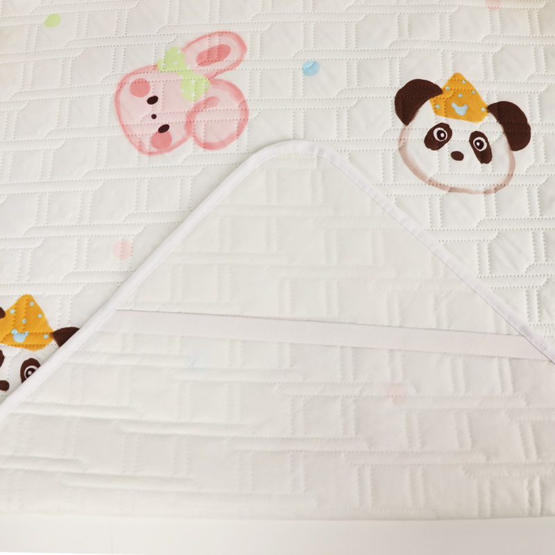 Gran por mayor almohadilla de orina para bebés cama impermeable lavable almohadilla de orina confortable permeable a la tía colchón de fuga lateral