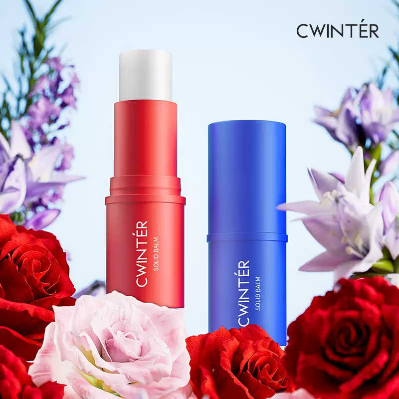 致朵优雅蔚蓝固体香膏7.4g 滋润补水保湿唇部护理 护肤品厂家批发