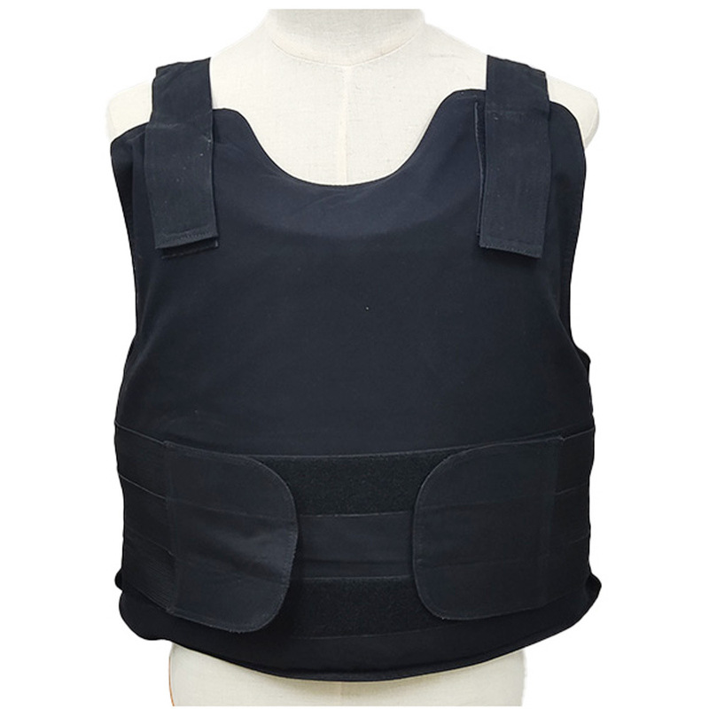 Bulletproof Vest for Inner Wear Nijiiia Level Bulletproof Clothing Level 2 Soft Combat Protective Vest T-Shirt Portable Anti-Riot