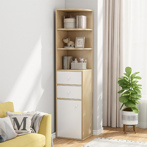 Corner cabinet corner storage cabinet home living room corner triangle cabinet bedroom corner corner side cabinet wall storage cabinet