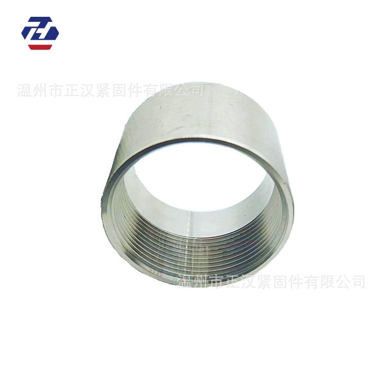 厂家供应不锈钢304焊接通头 不锈钢内丝管件 加厚单头内丝管件