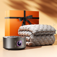 2025新款智能水暖电热毯电褥子水暖主机电热盖毯工厂直销一件代发