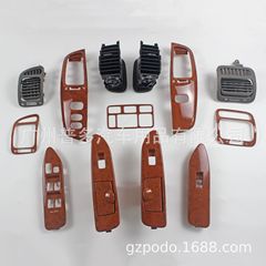 ランドクルーザー LC100 FJ100 リフトパネル左右エアアウトレットピーチウッド木目キット 03 に適しています。
