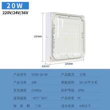 LED冷库灯大立方防爆灯20W30W低温库医药冷库专用灯防水三防灯