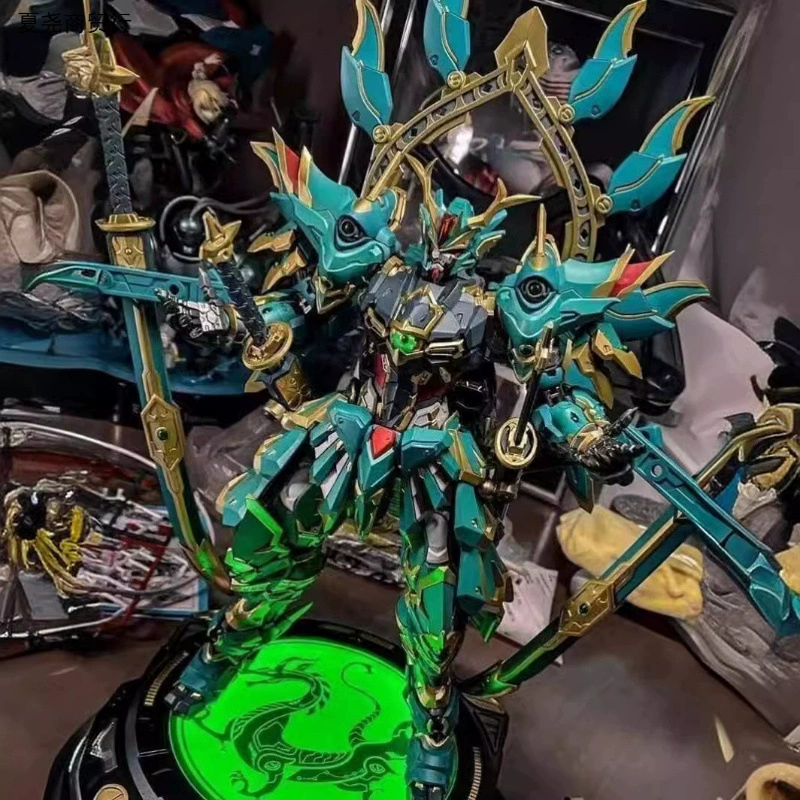 Gunpla Three Kingdoms Magic Nuclear Ao Bing Lu Bu Cao Ren Белоснежка Меха Сборная фигурка игрушки Слепая коробка