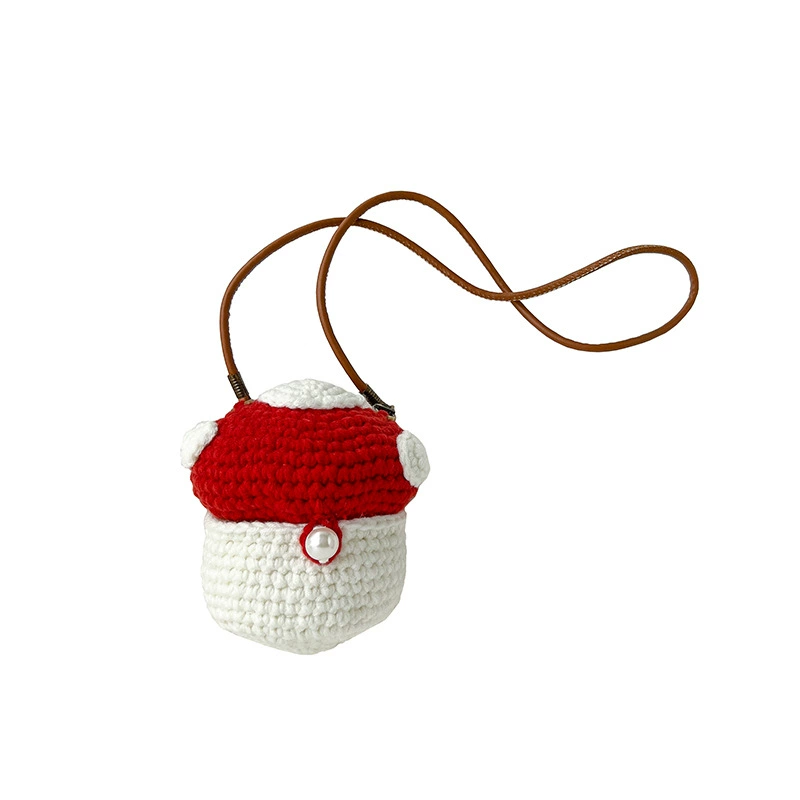 Children's bag, accessory, knitted shoulder bag