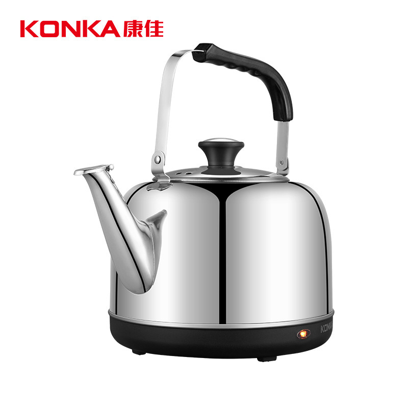 Konka 304 ステンレス鋼電気加熱大容量電気ケトル自動電源オフ断熱家庭用ティーケトル|undefined