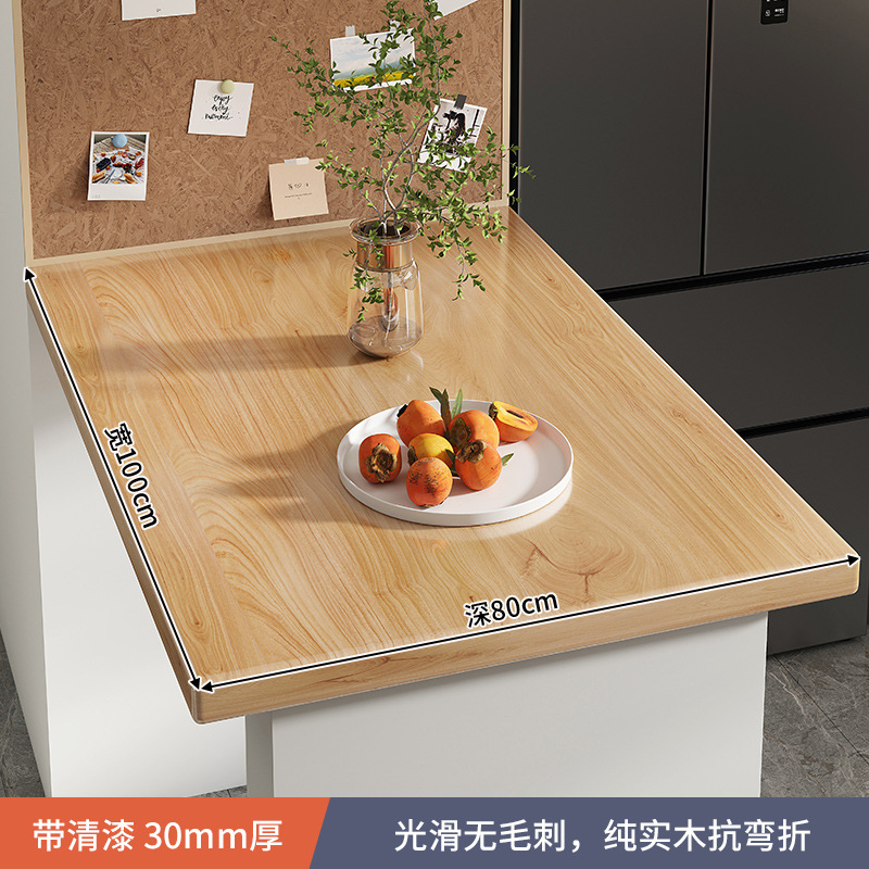 Mesa de mesa separada, tablero de madera maciza, tablero de mesa de pino, tablero de un carácter, escritorio para estudiantes, tablero grueso, tablero de mesa de computadora, tablero de mesa de comedor image 8