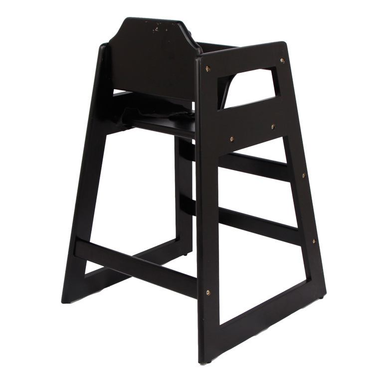 Silla de comedor para bebés de madera maciza silla de comedor para niños domésticos silla de comedor para bebés de madera silla de comedor para bebés apilada