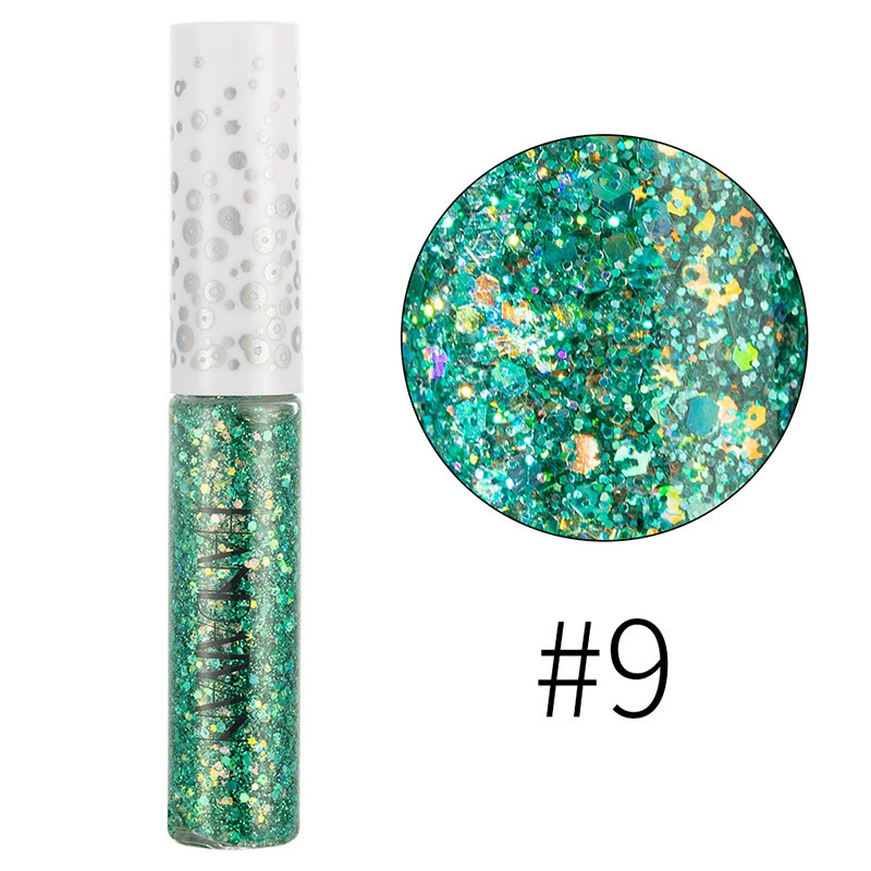 Cross -border explosive product Handaiyan Children's Day stage performance makeup dream shiny sequins fantasy eye shadow eyeliner