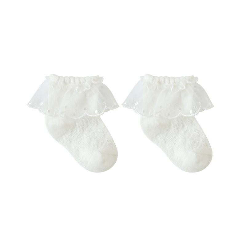 Drop-shaped, white