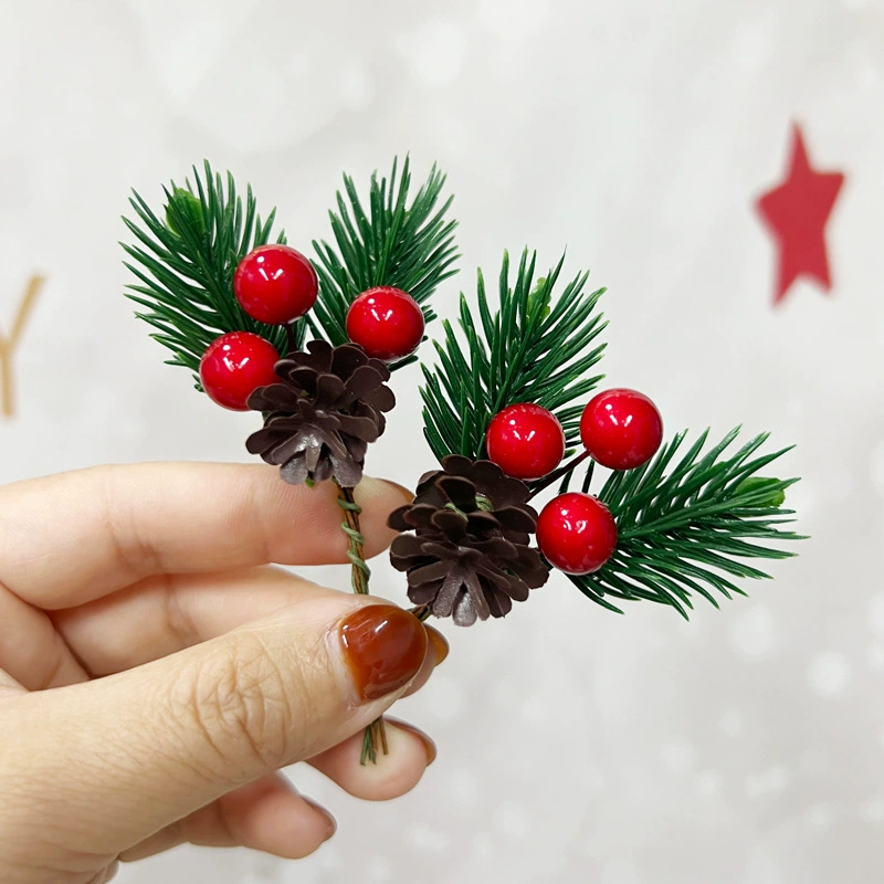 Christmas realistic decorations, pendant, bag accessory, pack, gift box, DIY