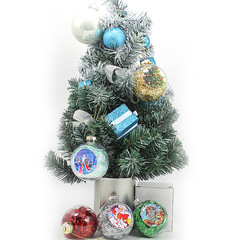 メーカーカスタマイズされた透明プラスチッククリスマスボール PET 熱伝達クリスマスボールクリスマスツリーペンダントクリスマスツリー装飾ボール