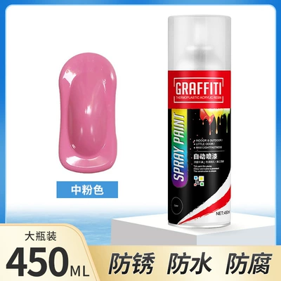 paint color change renovation antirust – Avtomobil boya qələmləri - rf-450ml-self-painting-medium-pink