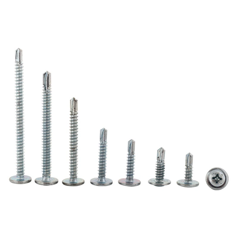 Винт Huaxi большой плоский винт с поперечным канавкой