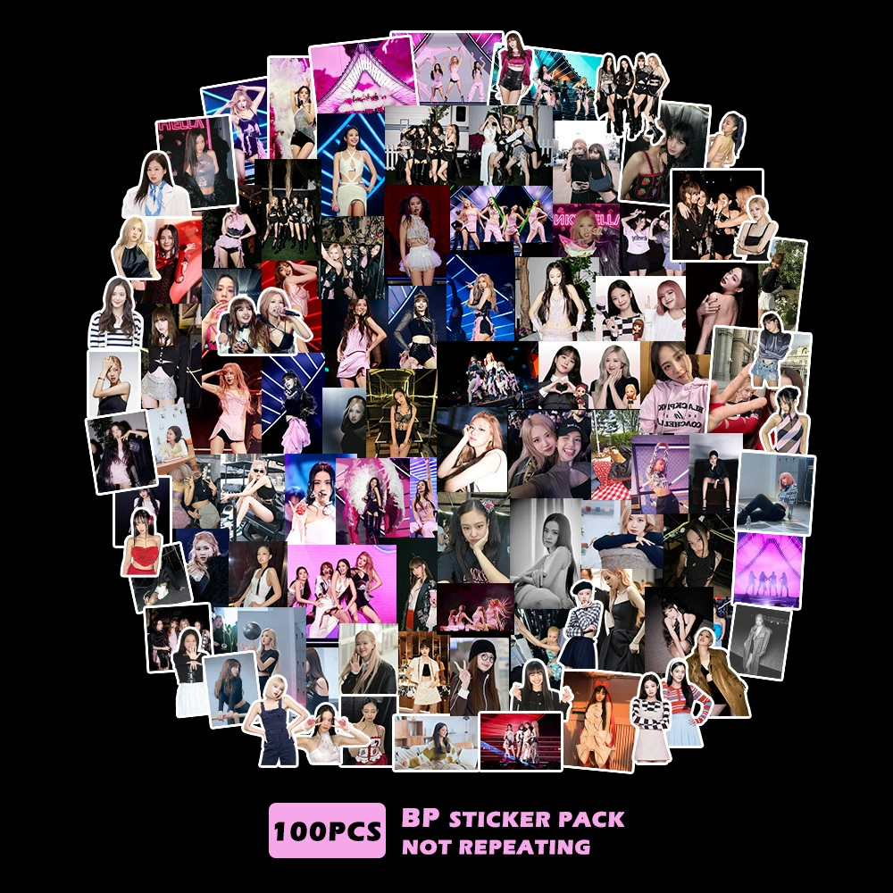 Увлажняющая наклейка женская группа KPOP интегрированная ссылка ITZY Ive Kep1er звезда поддержка наклейка пудровая чернила граффити наклейка