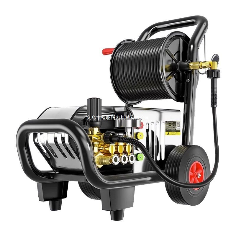 黑猫公爵超高压清洗机220V家用380V洗车店养殖场四级电机超大功率