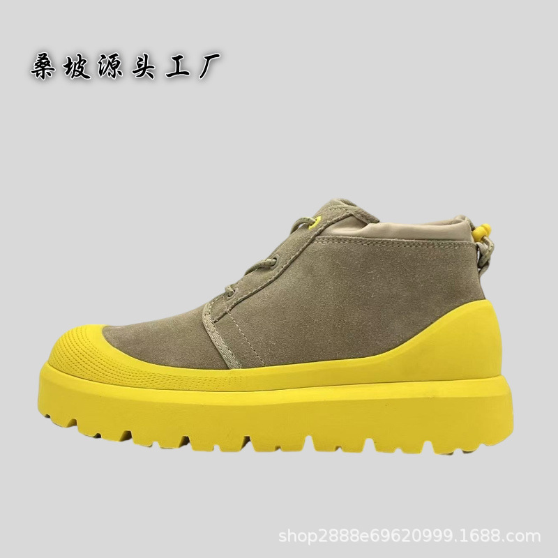Henan Sanpo's new Tasman high-top candy-colored snow boots, couple's style, thickened and fleece-lined snow boots Henan Sanpo's new Tasman high-top candy-colored snow boots, couple's style, thickened and fleece-lined snow boots