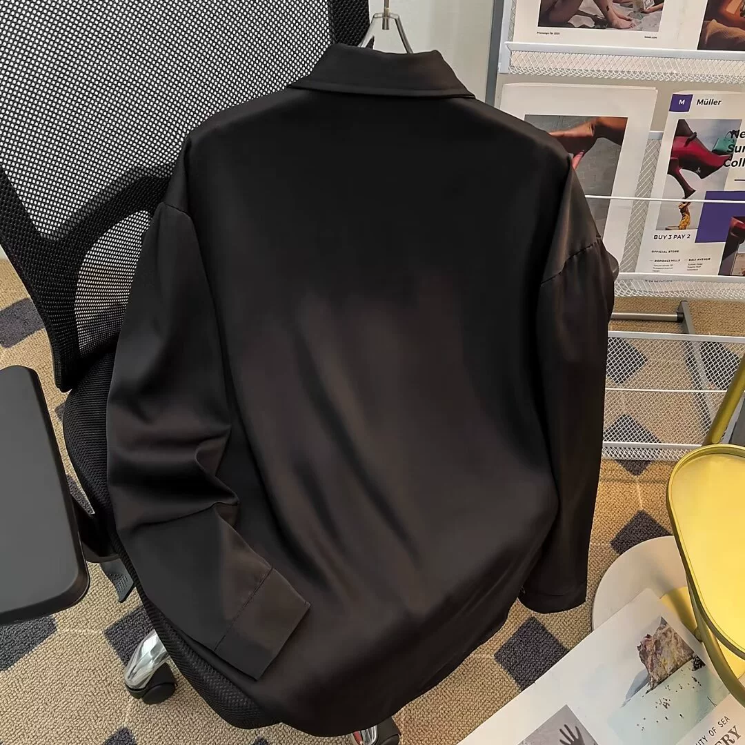 Spring long-sleeve, shirt, jacket, Chinese style