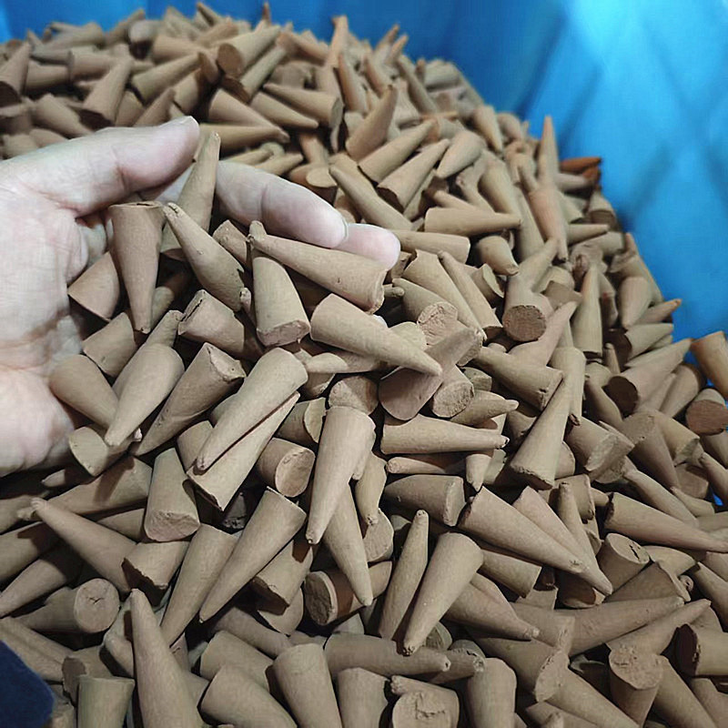 老山檀香粒宝塔香錐香室内家庭用薫香浄化空気食子香|undefined
