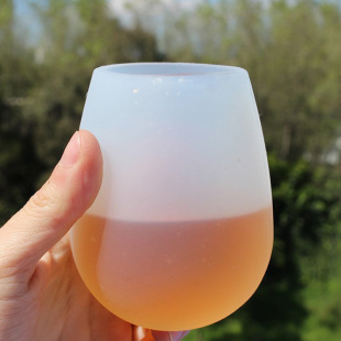 Silicone Wine Glass Portable Silicone Beverage Beer Cup Drop-resistant Creative Silicone Wine Glass Silicone Water Cup