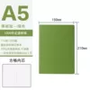 A5—Checkbook—Green—Medium
