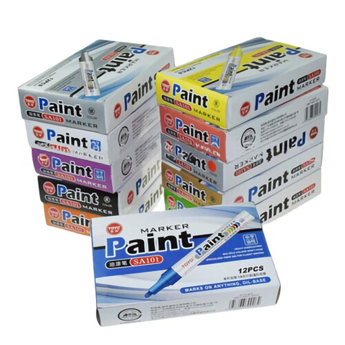 TOYO Toyo paint pen SA101 touch-up pen sign-in pen white paint pen marker pen tire pen mark diy