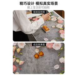 3D three-dimensional double-sided photography photography Christmas background paper ins style internet celebrity photography food props background board