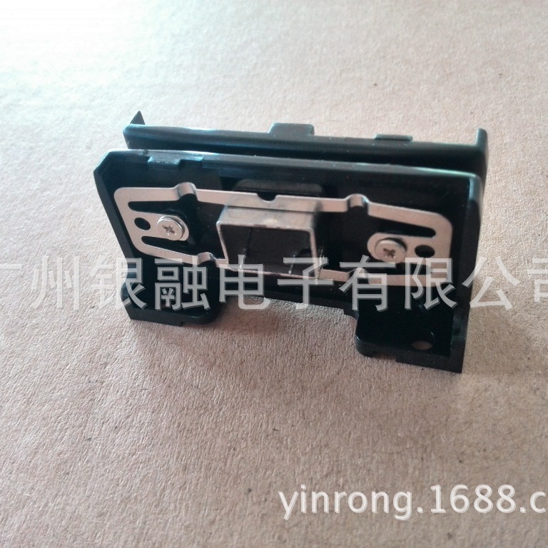磁条卡刷卡头单二轨道读卡磁头内置刷卡40MM磁头架带磁头