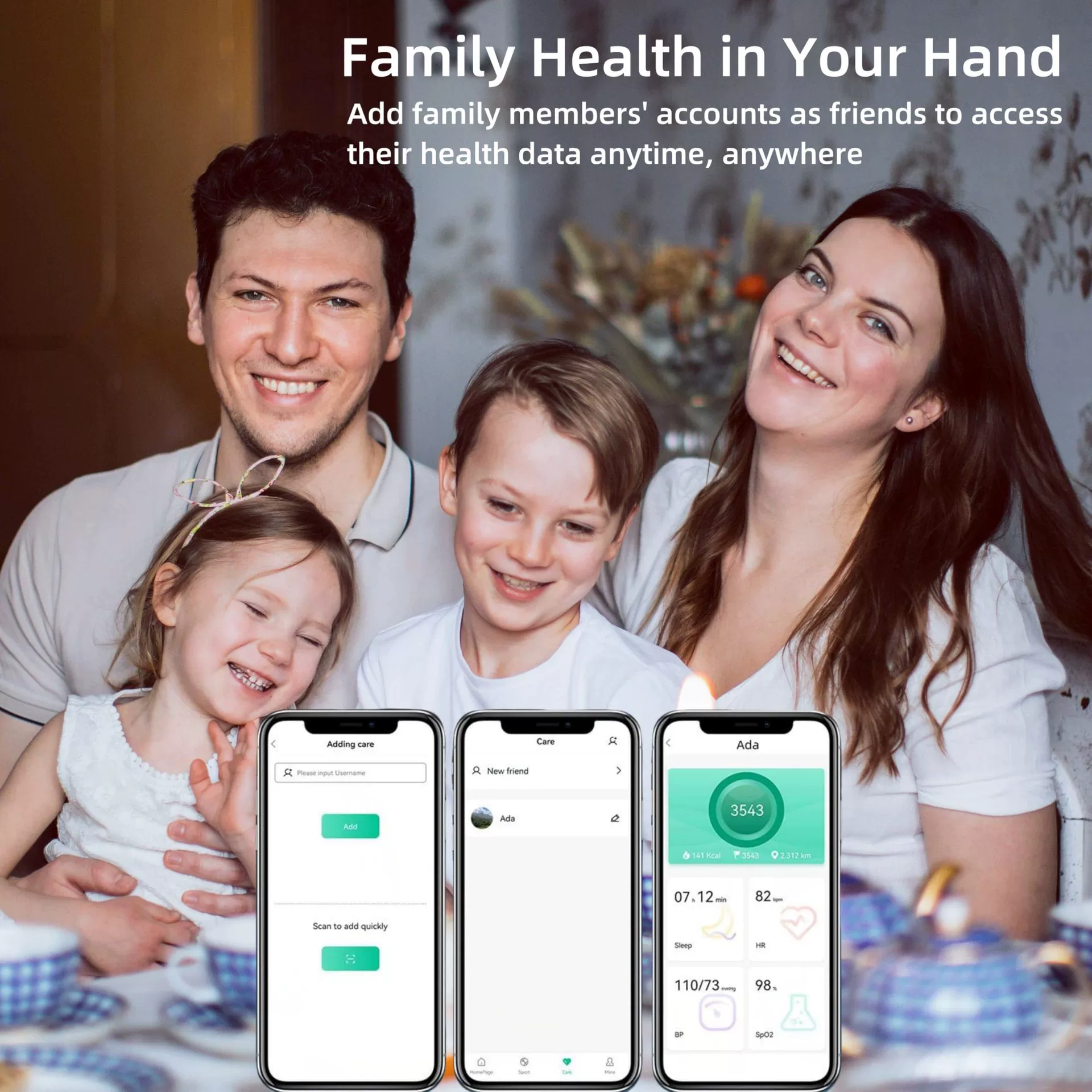Smart ring, Amazon, (Cross-border trading), tracks heartbeat, monitors oxygen level