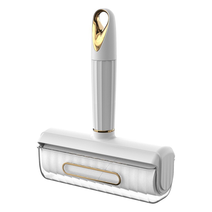 Alergar el papel adhesivo de 24cm mango largo adhesivo de pelo rodillo de ropa bola de eliminación de pelo desgarrable adhesivo de polvo grande pelo adhesivo portátil