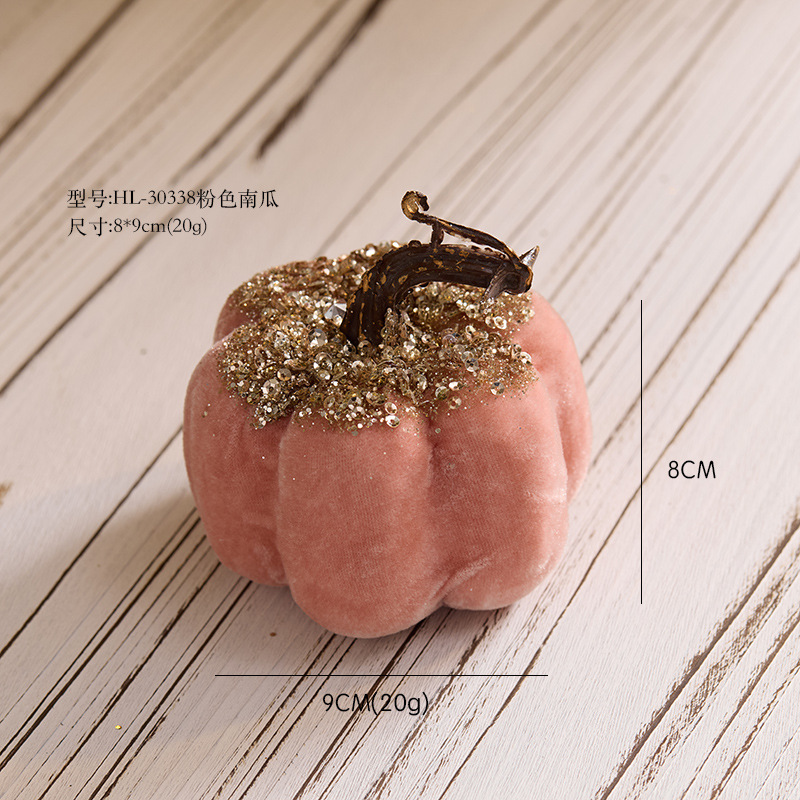 Nuevos productos transfronterizos calabaza creativa decoración de escritorio decoración de Navidad escena de diseño de props de disparo de celebridades en línea