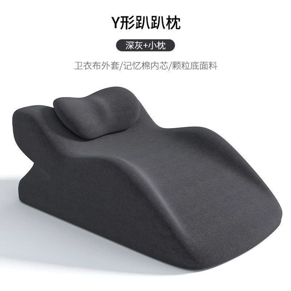 Deep gray leader pillow