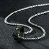 Ring, necklace, men's pendant hip-hop style stainless steel, universal accessory