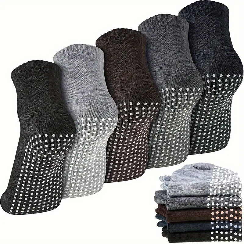 Cross-Border Men's Yoga Non-Slip Sports Socks, Boat Socks, Invisible Socks, Floor Socks, Women's Plus Size Socks